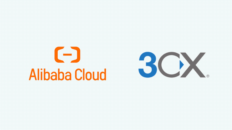 How to configure security rules on Alibaba Cloud platform for 3CX