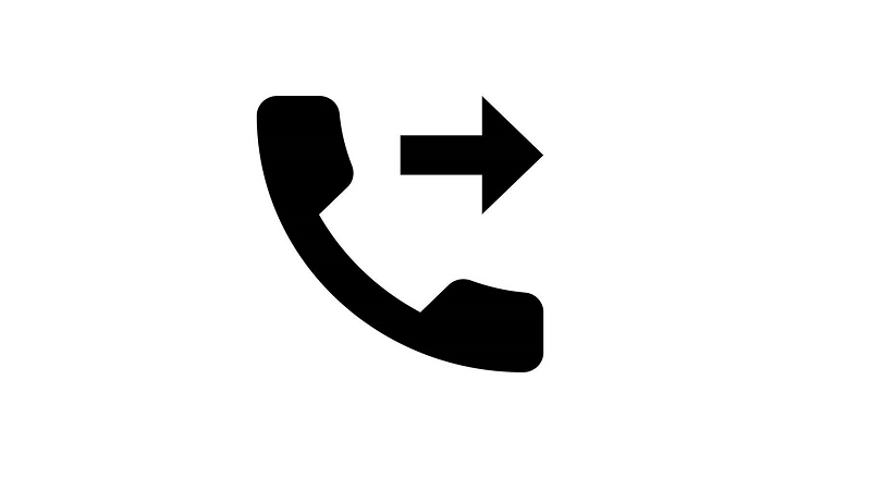 Call forwarding with unused extension